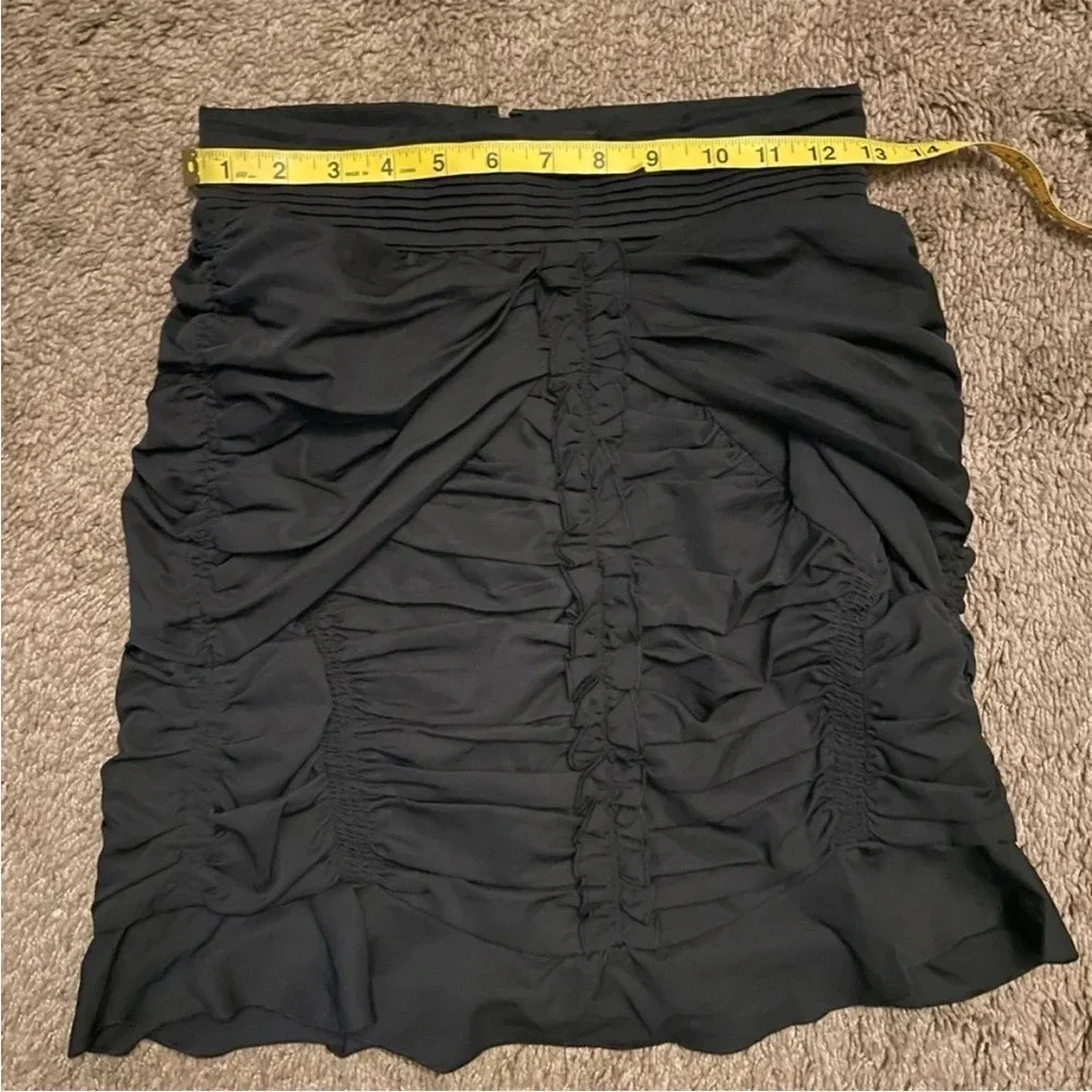 Isabel Marant black ruffle mini skirt - Picture 11 of 12